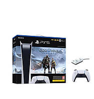 Консоль Sony PlayStation 5 Digital Edition (PS5) - God of War Ragnarok - зарядная станция