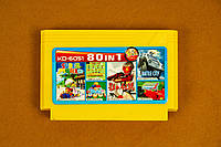 Картридж, NES, Dendy, Famicom, 80in1, KD-6051, 90 Tank, Lunar Ball, Super Mario