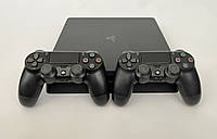 Ігрова приставка Sony Playstation 4 slim (PS4 Slim) 1000gb, вживана + Sony Dualshock 4
