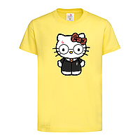Желтая детская футболка Хелло Китти Гарри Поттер (11-5-13-жовтий)