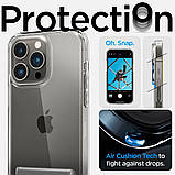 Чохол Spigen для iPhone 14 Pro - Ultra Hybrid S, Crystal Clear (ACS04973), фото 2