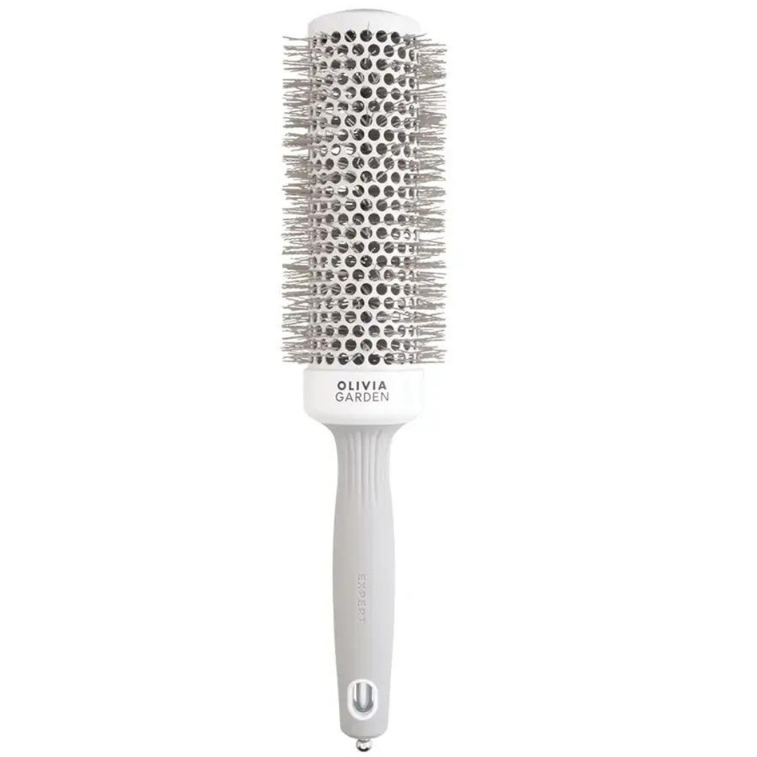 Брашинг термо Expert Blowout Speed Wavy Bristles White & Grey 45 мм OLIVIA GARDEN, фото 1