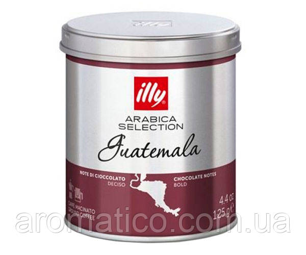Кава мелена ILLY Guatemala Monoarabica  з/б 125г