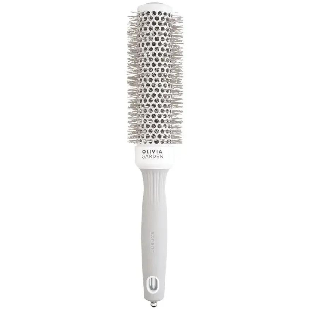 Брашинг термо Expert Blowout Speed Wavy Bristles White & Grey 35 мм OLIVIA GARDEN, фото 1