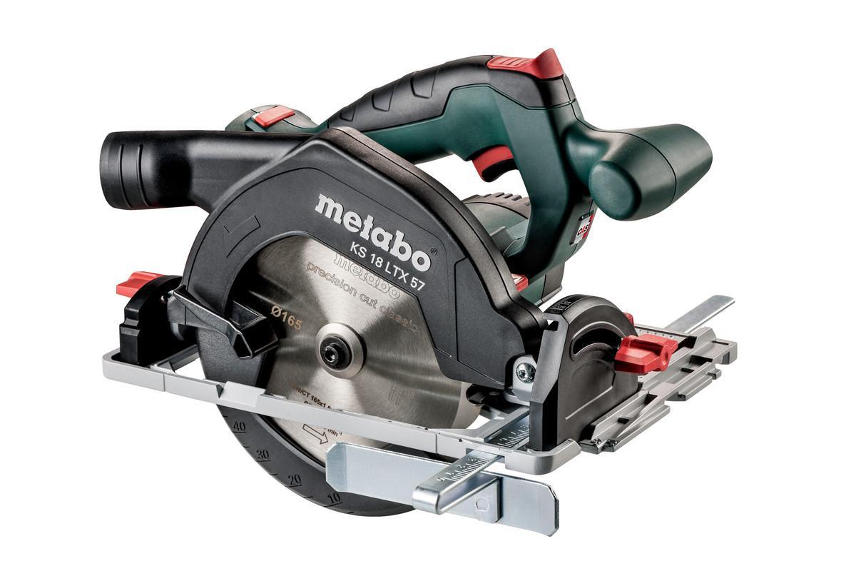 Акумуляторна ручна дискова пила Metabo KS 18 LTX 57 metaBOX 340 (601857840)