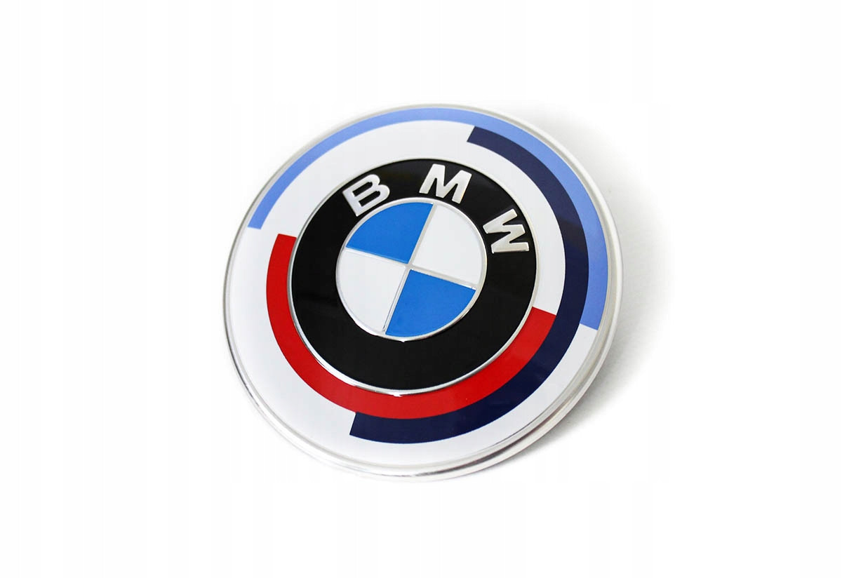 Оригінальна емблема 74 мм BMW 50 років M 51148087190, фото 1