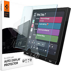 Захисне скло Spigen для Lexus NX 9.8" (2022-2023) - GLAS.tR SLIM, Crystal Clear (AGL05879)