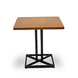 Стіл для кафе "Парма" Тік від Mix-Line - (80*80 см), фото 7
