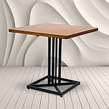 Стіл для кафе "Парма" Тік від Mix-Line - (80*80 см), фото 4