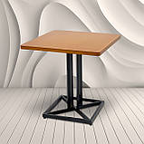 Стіл для кафе "Парма" Тік від Mix-Line - (80*80 см), фото 5