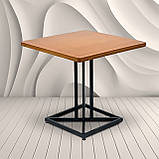 Стіл для кафе "Парма" Тік від Mix-Line - (80*80 см), фото 6