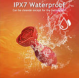 Анальна пробочка 10 режимів вібрації і обертанням, з керуванням від смартфона, фото 6