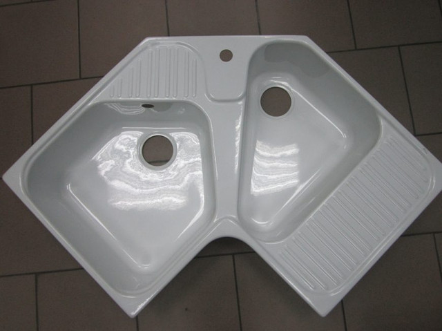 Мийка акрилова кутова Foster 500х830х500
