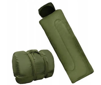 Спальний мішок Олива MIL-TEC Pilot Military Sleeping Bag 0°C 14101001