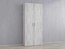 Офісна розпашна шафа для документів, шафа закрита з антресоллю для папок 80 см, фото 5