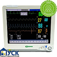 Модульный монитор экспертного класса, "БИОМЕД", BM1900, с модулем BIS, Прикроватный монитор пициента, (BIO)