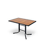 Садовий стіл "Брістоль"120 Тік від Mix-Line. Розміри 120 на 80 см, фото 4