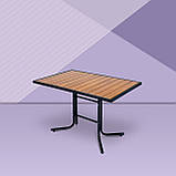 Садовий стіл "Брістоль"120 Тік від Mix-Line. Розміри 120 на 80 см, фото 5