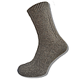 Шкарпетки чоловічі медичні верблюжа вовна теплі 42-48 какао, фото 3