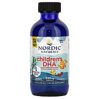 ДГК для детей от 1 до 6 лет со вкусом клубники Nordic Naturals, 530 мг 119 мл