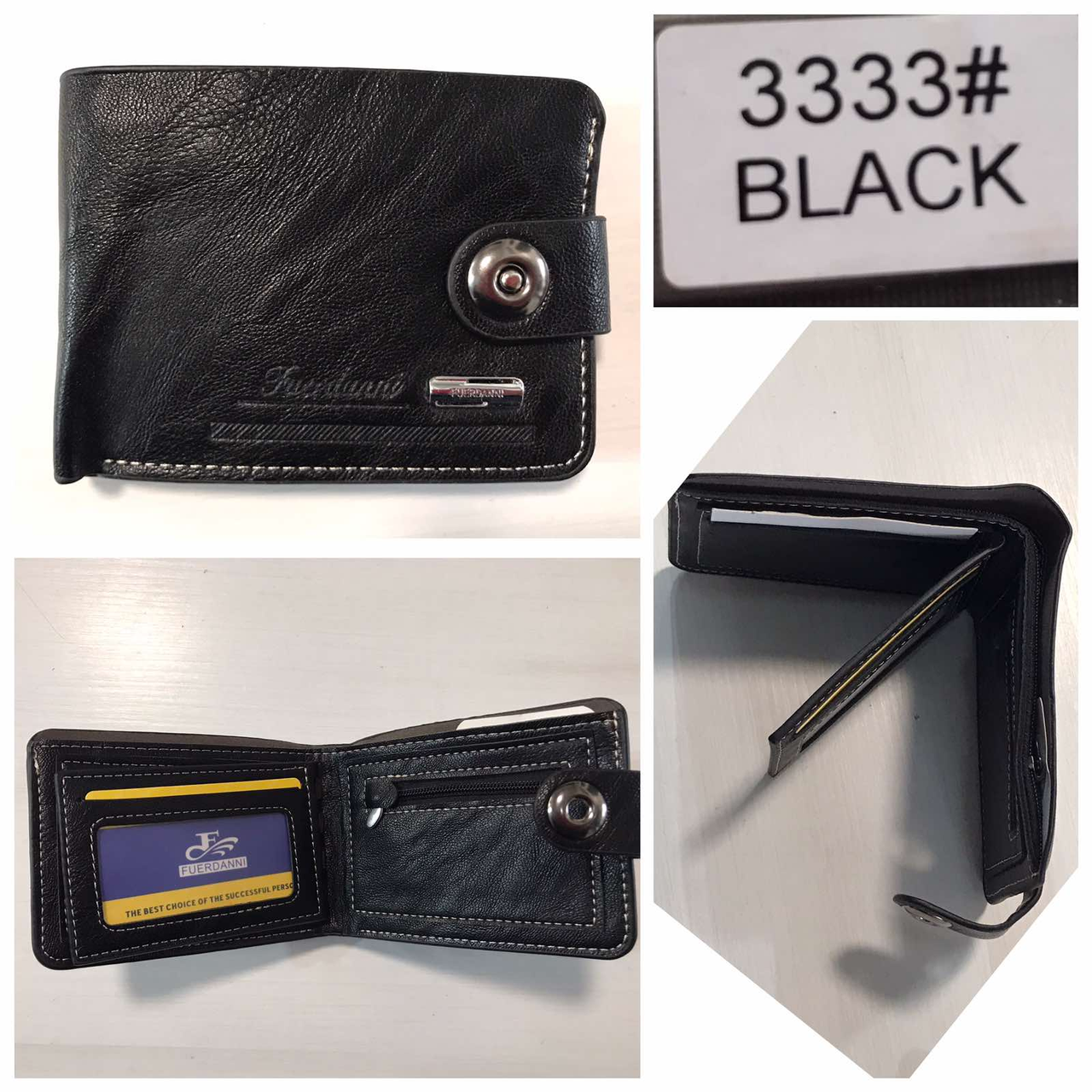 Чоловічий гаманець з екошкіри FUERDANNI (MLT) гуртом/роздріб