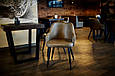Крісло на кухню вітальню або ресторан Elegant коричневий, фото 2
