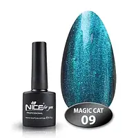 Гель-лак для ногтей Magic cat № 09 Nice for you Темно-синий 8.5 г