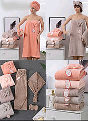 Набір для сауни мікрофібра мод 238