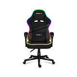 Ігрове крісло Huzaro Force 4.4 RGB BLACK, фото 4