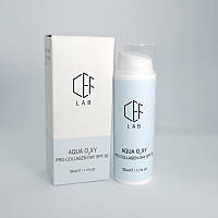 Проколагеновий Денний Крем Spf 30 CEF Lab Aqua O2xy Pro-Collagen Day Cream SPF 30 50 мл