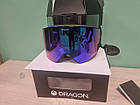 Гірськолижна маска Dragon Alliance PXV2 Split 2 лінзи Lumalens Violette / Lumalens Purple Ionized, фото 8