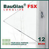Монолітний полікарбонат 2050Х3050Х5 мм BauGlas FSX Longlife 2UV прозорий Сербія, фото 8