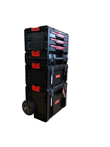 Комплект ящиків для інструментів Qbrick System PRO Set 1 + PRO Drawer 3 Basik, фото 1