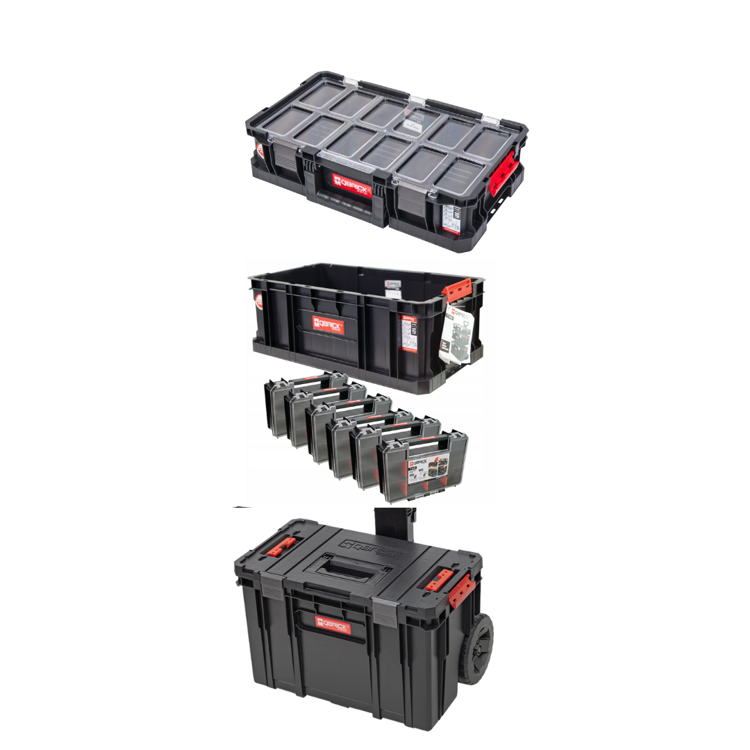 Комплект ящиків для інструментів Qbrick System TWO Cart Plus set