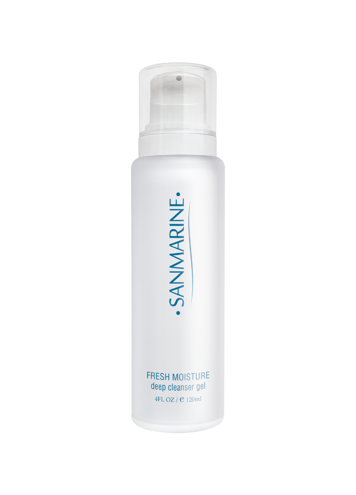 SanMarine Очищуючий гель глибокої дії Fresh Moisture Deep Cleanser Gel 120 мл, фото 1