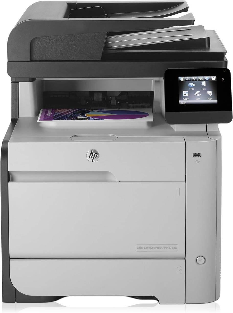 МФУ HP Color LaserJet Pro M476nw WiFi (CF385A) "Б/У"