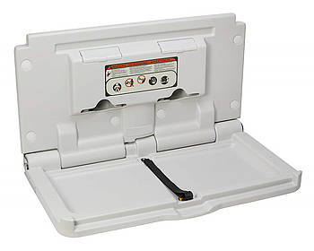 Сповивальний столик настінний відкидний горизонтальний FG1689