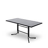 Стіл для дачі "Брістоль"160 Сірий Металевий (160*80 см)  - Mix-Line, фото 3