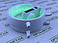 Світильник Будильник із Bluetooth-динаміком домашня звукова панель 15 В зарядний пристрій RGB40, фото 4
