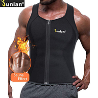 Майка для згонки ваги чоловіча JUNLAN MEN TOP JD6007877