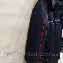 Спортивный костюм SОССER Турция  плащевая ткань подкладка съемный капюшон, фото 2