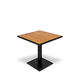 Стіл для дачі "Мальта" Тік Металевий (80*80 см)  - Mix-Line, фото 7