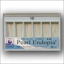 Штифти паперові конусні Pearl Endopia 100 шт 04 №15