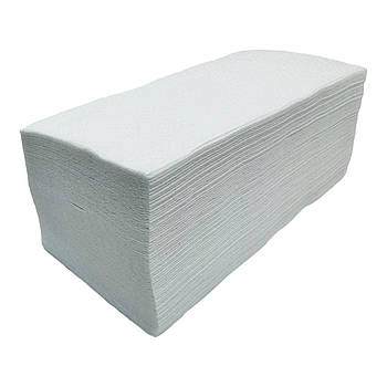 Рушник паперовий листовий V складання 2 шар целюл з ламінацією 150 л/уп CLEAN SPOT