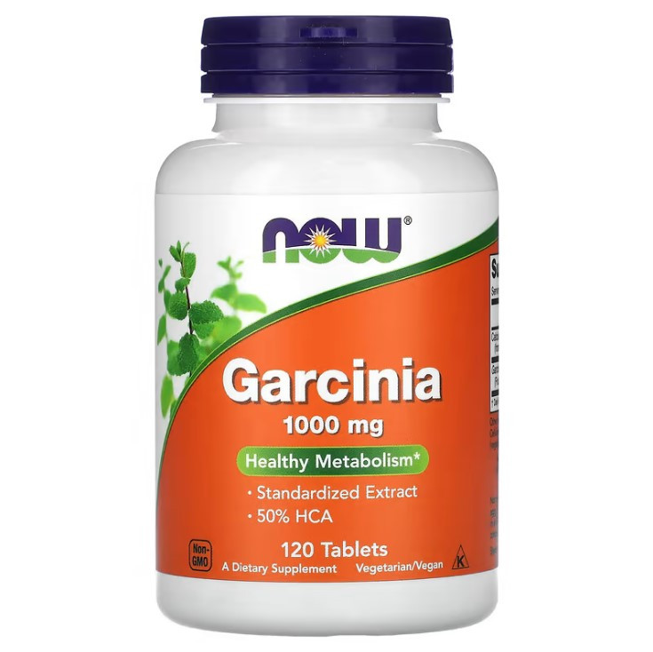 Гарцинія Garcinia NOW Foods, 1000 мг 120 таблеток