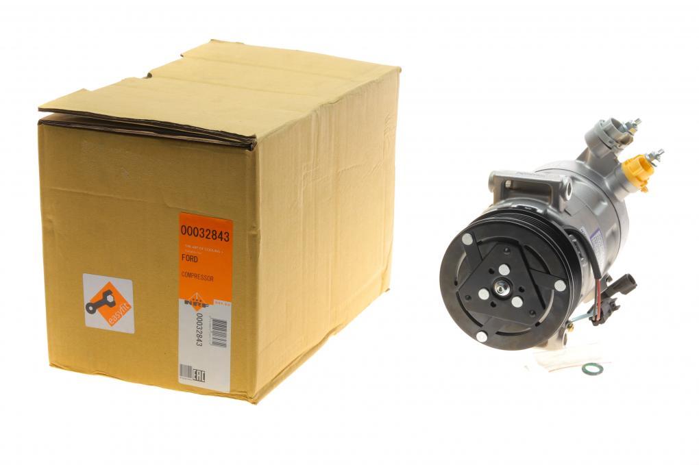 Компресор кондиціонера Ford Focus/Transit/Tourneo/C-Max 1.0 EcoBoost 12- NRF 32843 UA62, фото 1