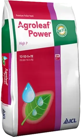 Agroleaf Power High P 12-52-5 + МЕ + DPI + M77 – добриво для позакореневої підживлення с/г культур (15 кг), фото 1