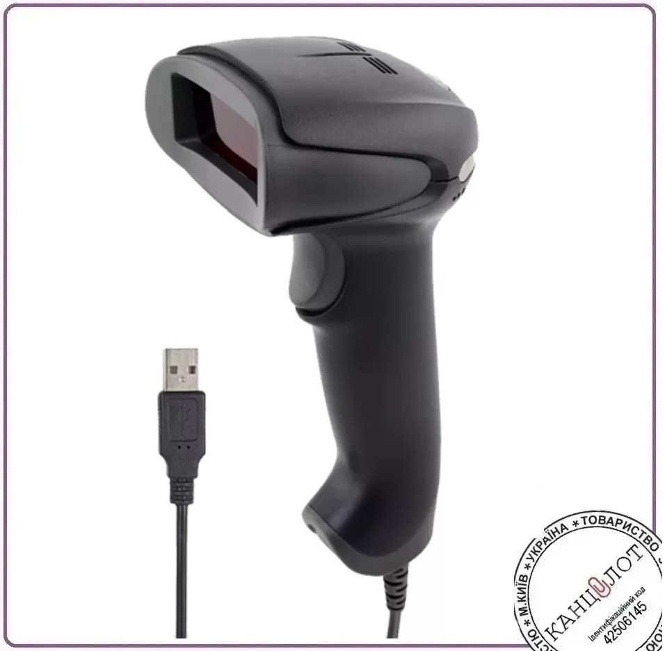 Сканер штрих-кодів Netum NT-2012 USB дротовий (NT-2012 USB)