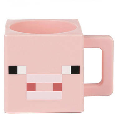 Чашка JINX Minecraft - Pig Face Plastic Mug 290 ml 290 мл