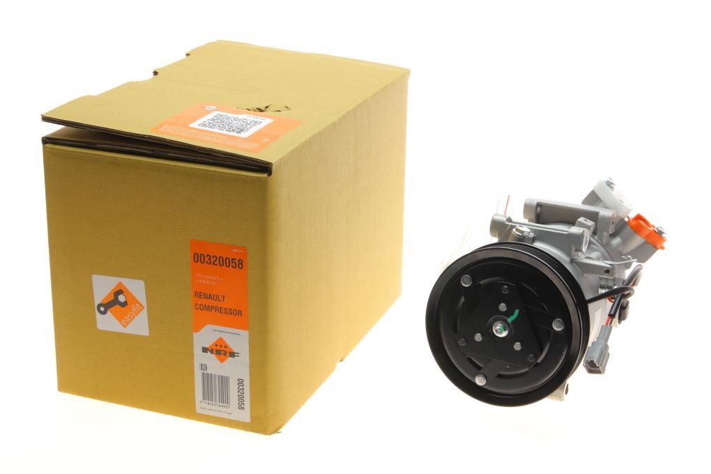 Компресор кондиціонера Renault Megane III/Scenic III 1.5D 09- NRF 320058 UA62, фото 1